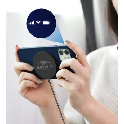 Зарядний пристрій Choetech Wireless magnetic 15W black (T518-F) Вінниця - фото 2