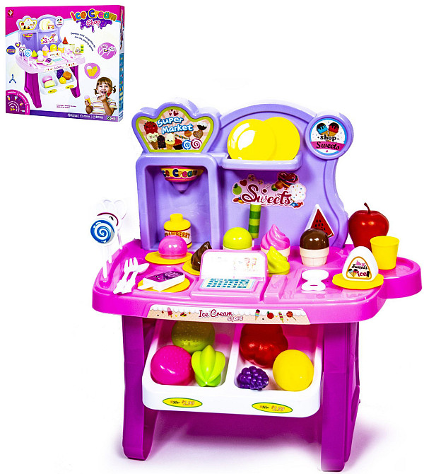 Великий дитячий прилавок солодощів. Рожевий набір солодощів. Подарунок для дівчаток. Кам'янець-Подільський - фото 1