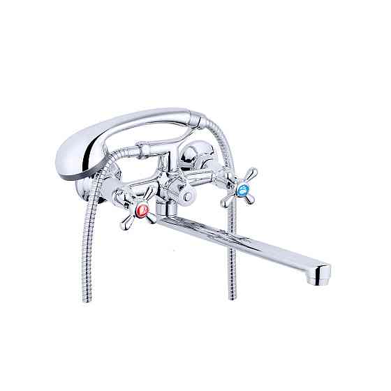 Змішувач для ванни Agua Toledo - C071 з душовим гарнітуром, хром Київ
