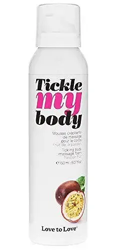 Масажна піна Love To Love TICKLE MY BODY Passion Fruit (150 мл) зволожувальна Львов - изображение 1