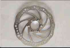 Диск тормозной велосипедный (Ø160mm, на 6 болтов) Мукачево