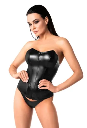 Корсет Noir Handmade F334 Powerwetlook corset - XXL Львів
