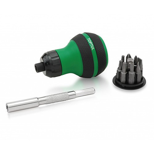 Трещоточная отвертка-мини TOPTUL 9-в-1 GAAR1101 Одесса - изображение 1