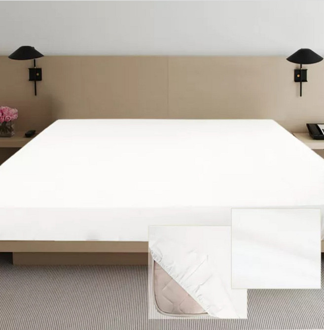 Простиня сатин на резинці в асортименті Київ - фото 8