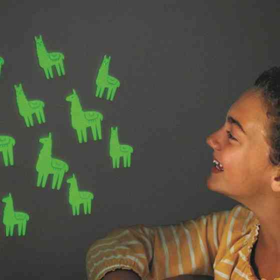 Набір сяючих наклейок 4M Лами (00-05941) Харків