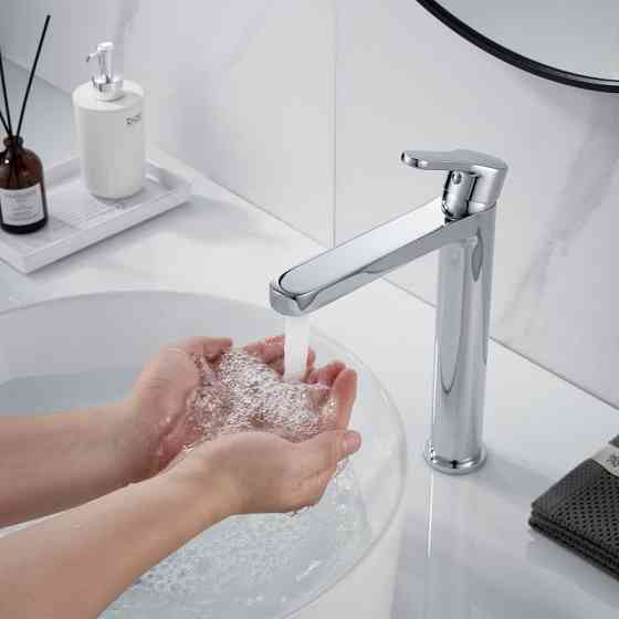 Смеситель для раковины высокий Lidz Astra 001FH (k35) LDAST001FHCRM48090 Chrome Киев