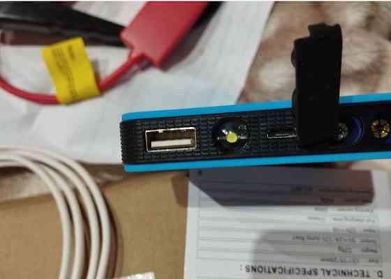 Зарядно пусковий павербанк.  Новий стан=2 Ампера / вихідний ток 200мА. Киев