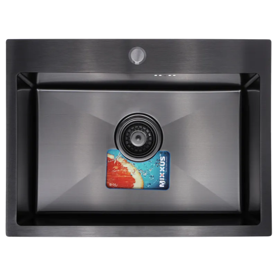 Кухонна мийка Mixxus чорна MX5843-200x1.0-PVD (MX0576) Харків