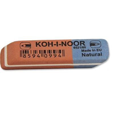 Гумка Koh-i-Noor combined eraser BlueStar, 6521/60 (6521060010KD) Вінниця - фото 1