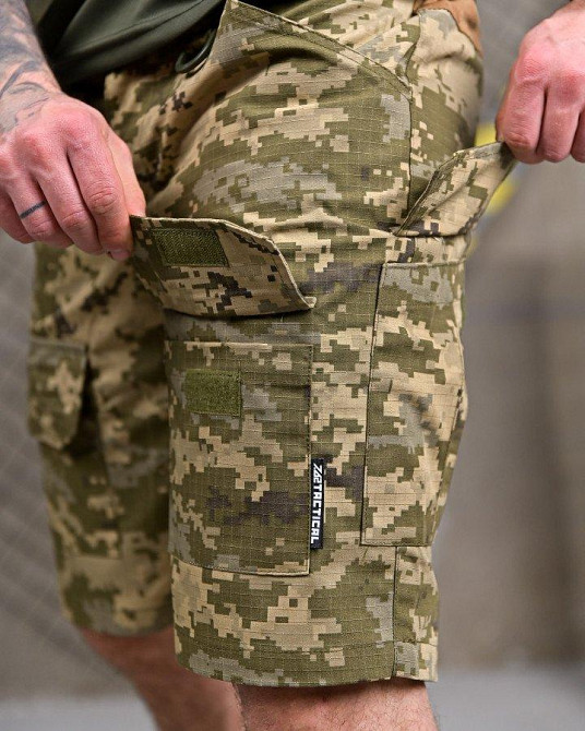 Тактические шорты PLEZENTVIL 7.62 пиксель ПП7474 Одесса - изображение 4