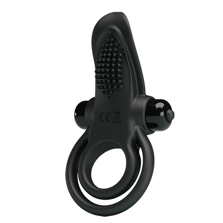 Ерекційне кільце - Pretty Love Vibrant Penis Ring Black Sex Aura Київ - фото 9