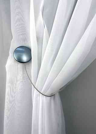 Магниты для штор и гардин Круг 2 шт Голубой (81-290) Киев