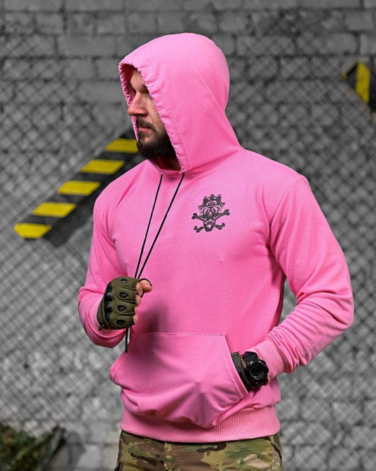 Тактичне худі MAKLIN вечеря рожева ДЛ7069 Одеса - фото 3