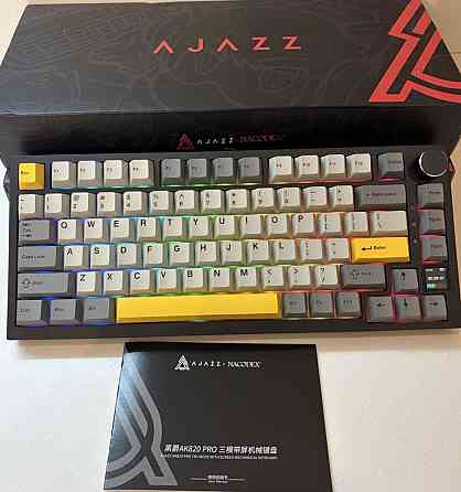 Ajazz AK820 Pro Оригінальна механічна клавіатура | 75% | Київ