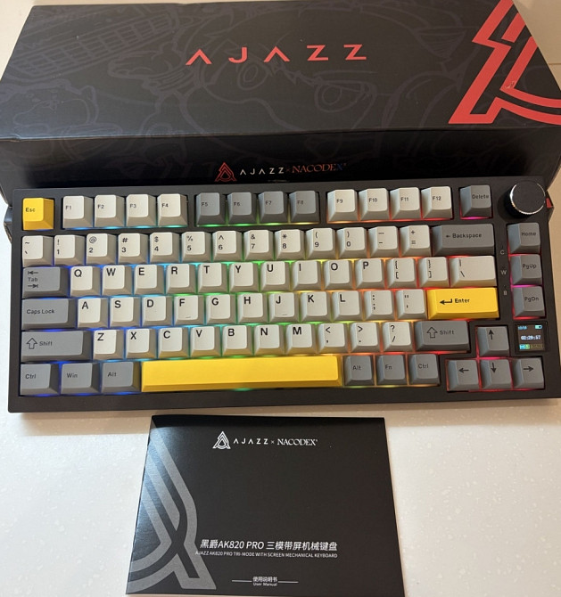 Ajazz AK820 Pro Оригинальная механическая клавиатура | 75% | Киев - изображение 4