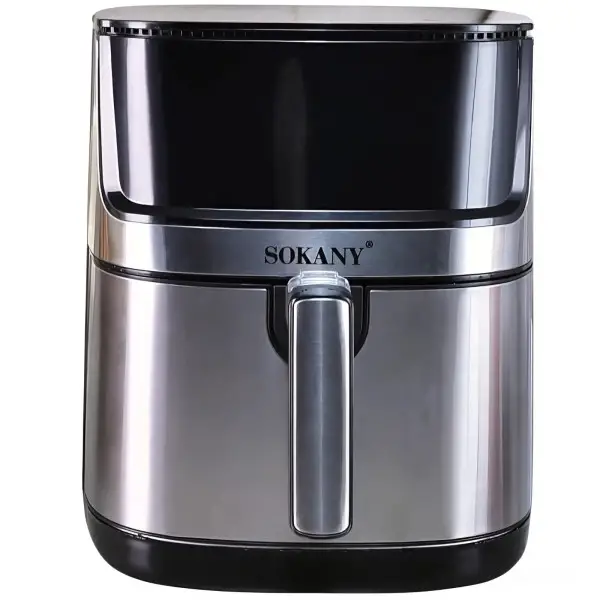 Мультипечь Sokany SK-10045 аэрогриль 8л сенсорный экран фритюрница, воздушная печь без масла аэрофритюрница 2000Вт SK-10045 Киев - изображение 1
