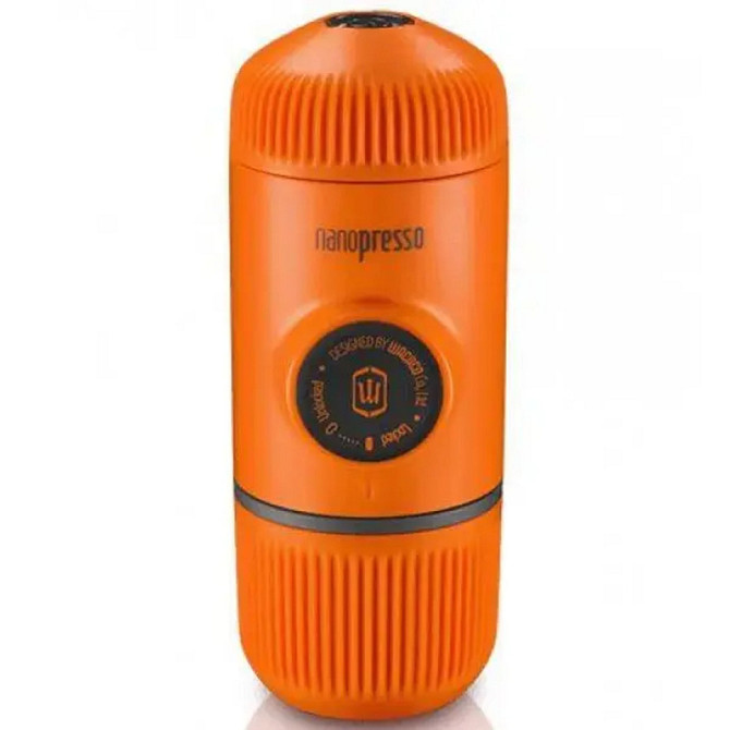 Эспрессо-кофеварка Wacaco Nanopresso с чехлом (Оранжевый) Винница - изображение 1