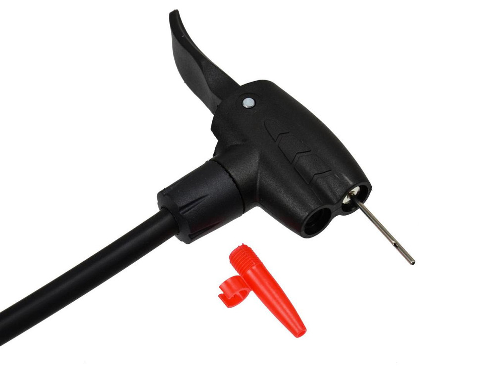 ПневмоНасос ножний двопоршневий з манометром "GEKO" Киев - изображение 4