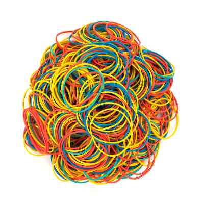 Резинки для денег Axent Standard цветные, 500 г (D4612) Винница