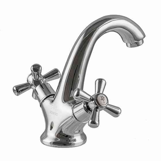 Змішувач для умивальника DOMINO DYM-027-CRUIZE Хром ,хрест кераміка Луцьк