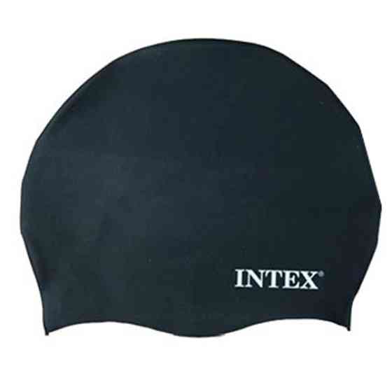 Шапочка для плавания Intex черная Бровары
