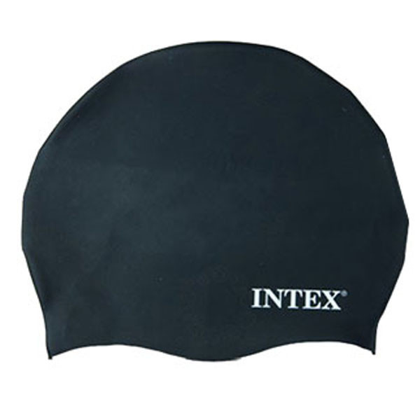 Шапочка для плавання Intex чорна Бровари - фото 1