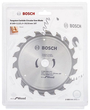 Пильний диск Bosch ECO WO 160x20-18T 2608644372 Коломия - фото 1