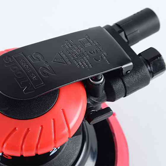 Шліфувальна машинка пневматична ексцентрикова "AS 15050" крок 2,5мм основа м'яка, 136025S Вінниця