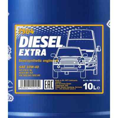 Моторное масло Mannol DIESEL EXTRA 10л 10W-40 (MN7504-10) Винница