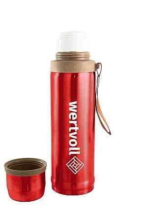 Термос WERTVOLL "ENJOY" 750 мл SS червоний RX-7000RD Коломия