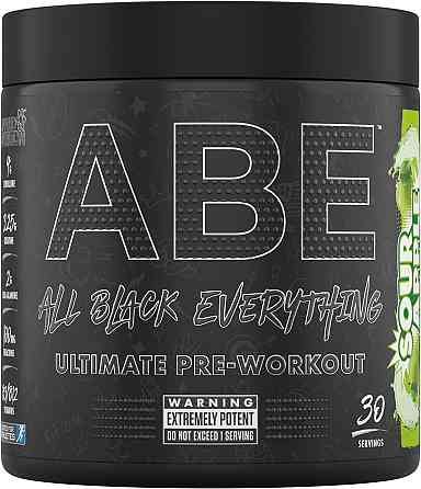 Предтренировочный комплекс Applied Nutrition ABE 315 g (Sour Apple) Луцк