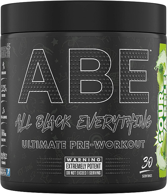 Предтренировочный комплекс Applied Nutrition ABE 315 g (Sour Apple) Луцк - изображение 1