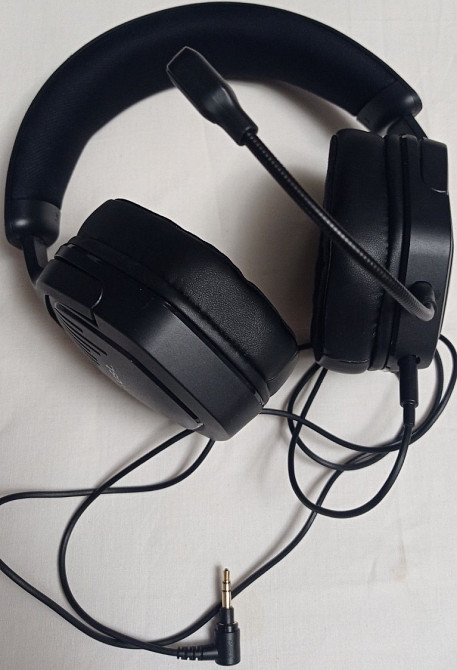 Новые игровые наушники Trust GXT 492 Carus Black с микрофоном. Киев - изображение 1