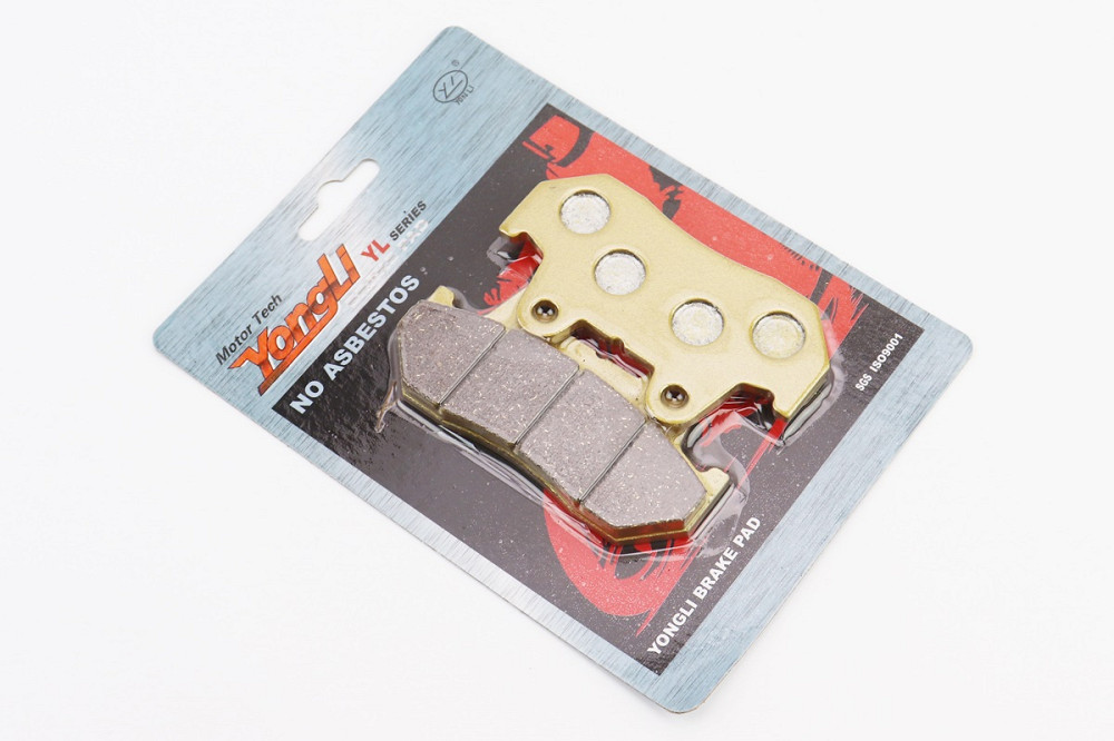 Гальмівні колодки (дискові) Honda WH-125/CB-125T/CBX-250/CX-500/CBX-750/VF-750/VF-1000/GL-1100/NS-250/CN-250/VFR-400 Київ - фото 1