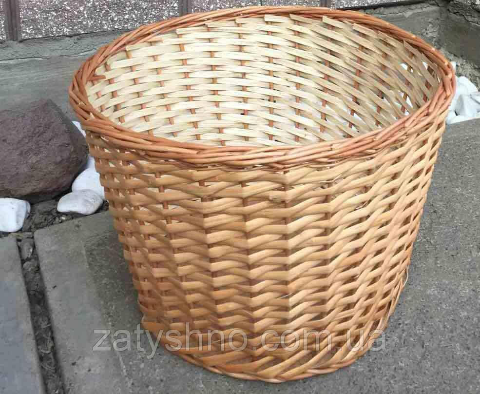 Кошик плетений для квітів із лози Київ - фото 6