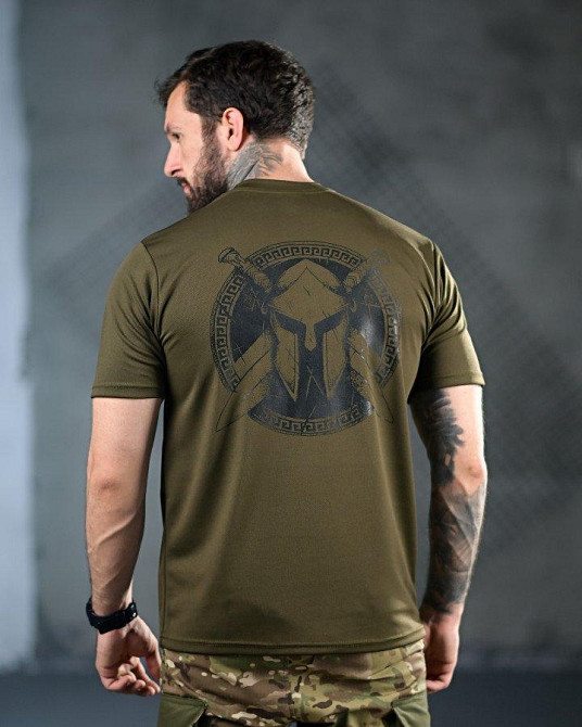 Тактическая потоотводящая Футболка Ні Жалю Ні Страху oliva ПП4694 Одеса - фото 1