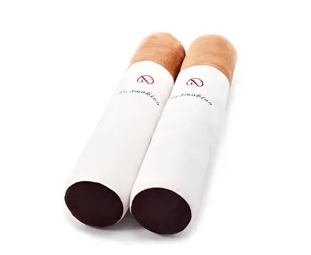 Оригінальна подушка у вигляді сигарети RESTEQ, 50см Оригінальний подарунок зі змістом) Київ - фото 2