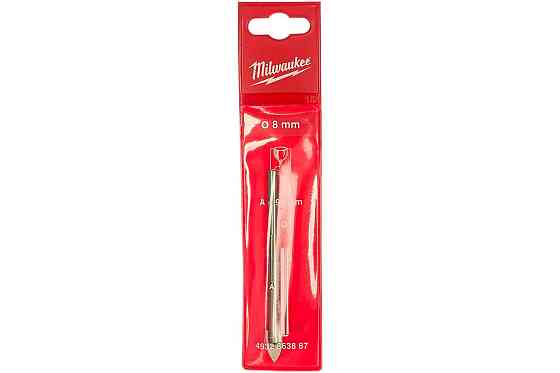 Сверло по стеклу и плитке 8.0х95 мм Milwaukee 4932363887 Коломыя