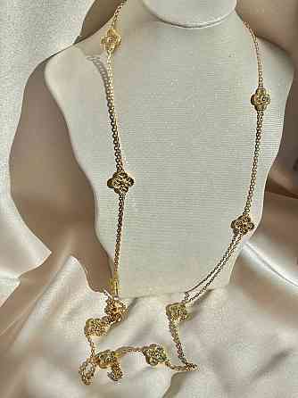 Ван Кліф підвіска в лимонному золоті Одеса