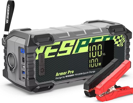 Пуско-зарядний пристрій Yesper Armor 66666mah PD100W 2500A Вінниця