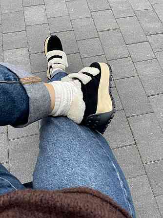 Lilin Кросівки жіночі LILIN L-X904-17 чорні (зима, шкіра натуральна) (5686) Коломия