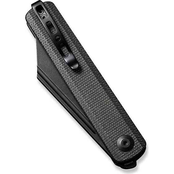Нож складной туристический Sencut Bronte, (8.6 см) 9Cr18MoV / Micarta черный Киев