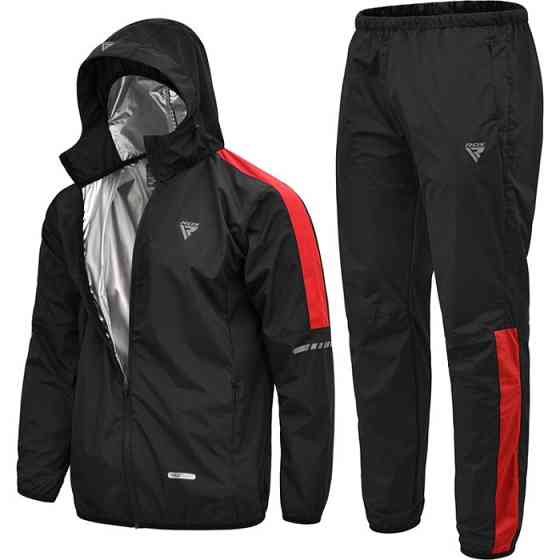 Костюм для схуднення з капюшоном RDX Red New 2XL Кам'янське