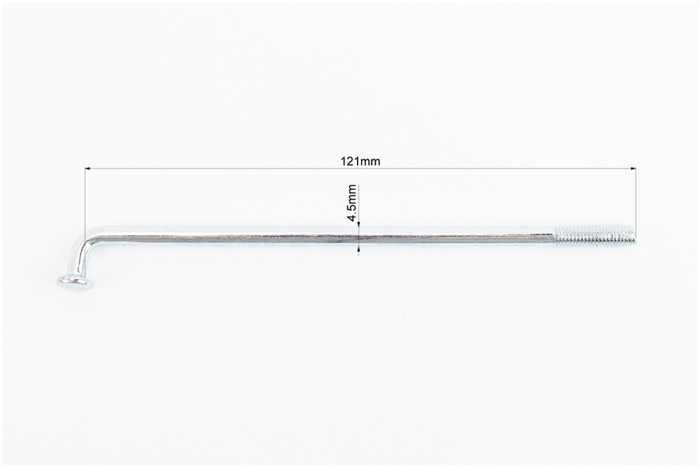 Спиця L-121mm, d-4,5mm, МТ к-кт 36шт Київ - фото 2