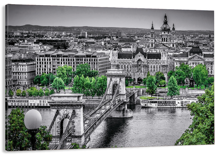Картина холст в гостиную / спальню  Будапешт    MLP_153 90х180см Киев - изображение 1