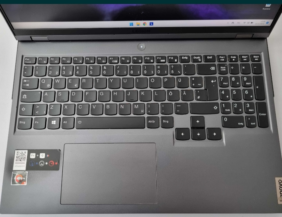 Lenovo Legion 5 PRO R5 5600/RTX3060/RAM8GB/SSD512Gb/WIN 11 Ноутбук Киев - изображение 4