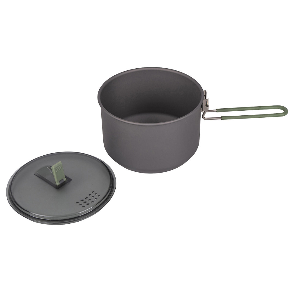 Кастрюля Bo-Camp Explorer Hard Anodized 1L Grey/Green (2200236) Вінниця - фото 3