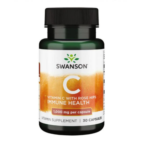 Vitamin C Rose Hips 1000mg - 30caps Київ