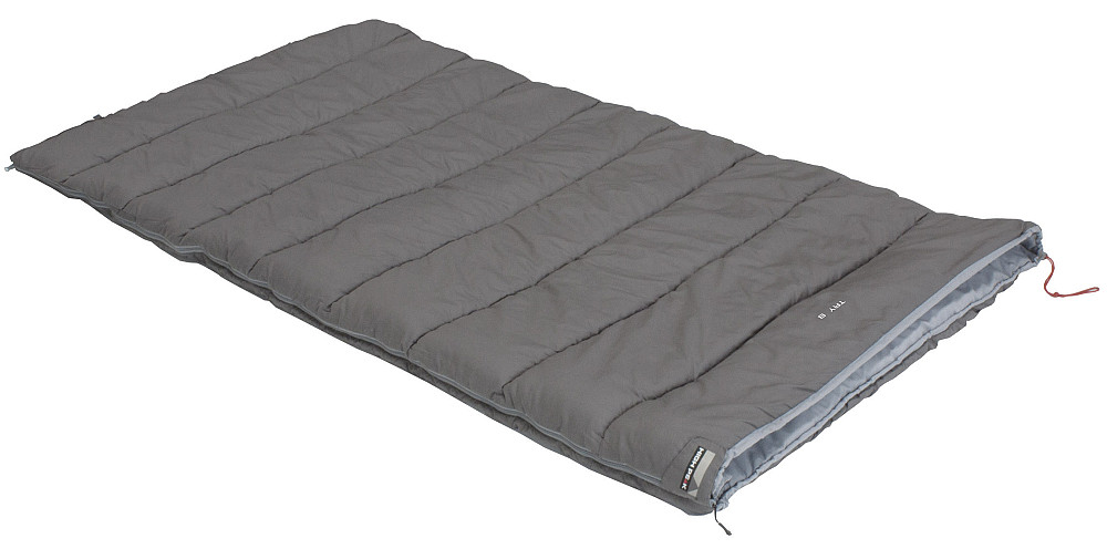 Спальний мішок High Peak Tay 8/+8°C Grey/Light Grey Left (21229) Київ - фото 1