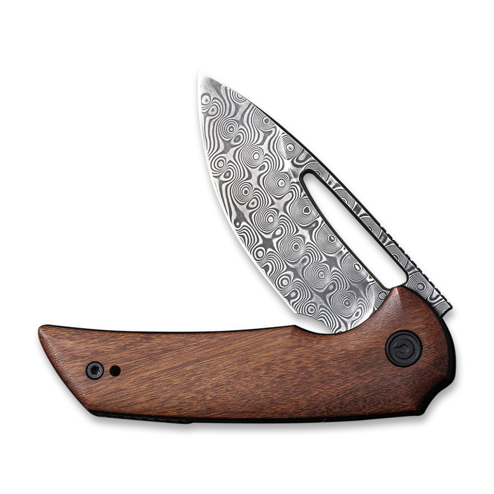 Ніж складаний кишеньковий Civivi Odium, (6.7 см) Damascus / Guibourtia Wood Київ - фото 4